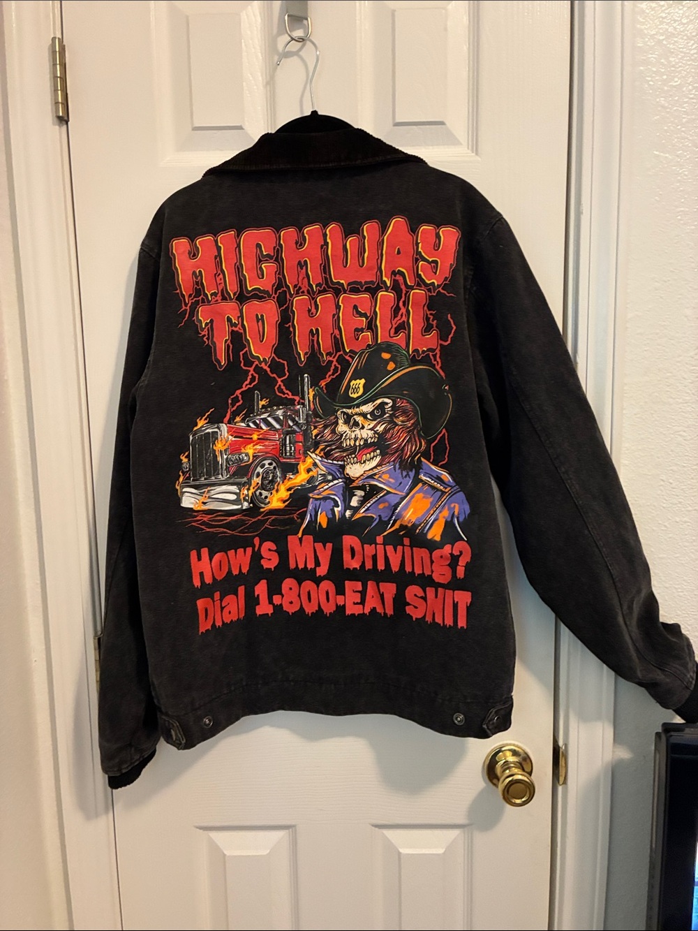 Highway to hell - how’s my driving jacket